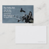 魚釣りの名刺 名刺 (正面/裏面)