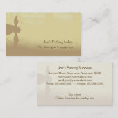 魚釣りの名刺 名刺 (正面/裏面)