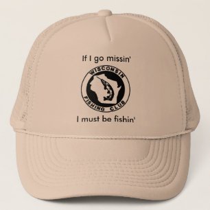 魚釣りの帽子-ウィスコンシン キャップ