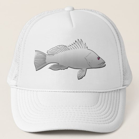 魚釣りの帽子 キャップ (正面)