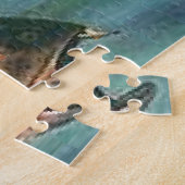 魚釣りの日を望むカスタマイズ ジグソーパズル (側面)