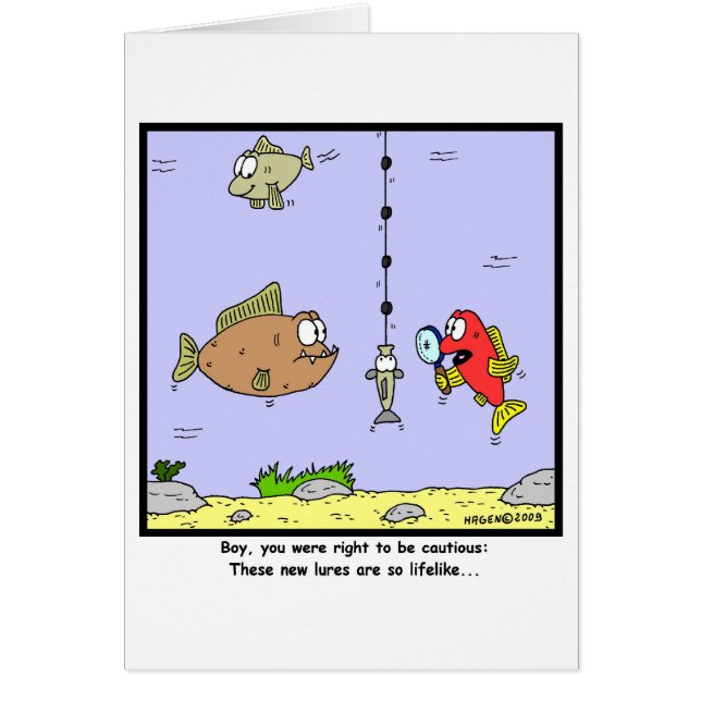 魚釣りの漫画: 魅惑 (正面)