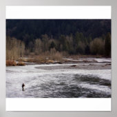 魚釣りの荒野 ポスター (正面)