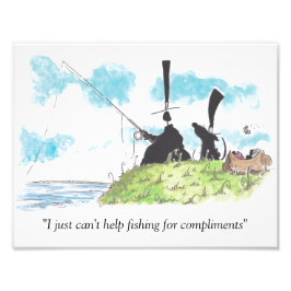 魚釣りの補完 フォトプリント           