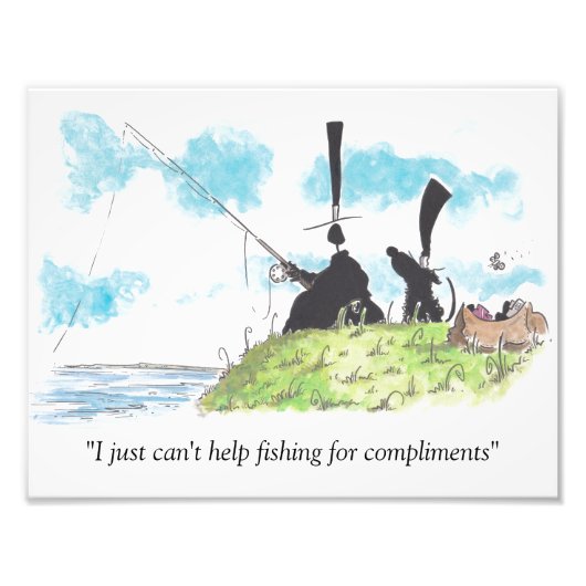 魚釣りの補完 フォトプリント            (正面)