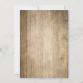 魚釣りの誕生日の招待状木大きいもの 招待状 (裏面)