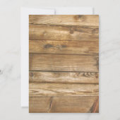 魚釣りの誕生日の招待状 招待状 (裏面)