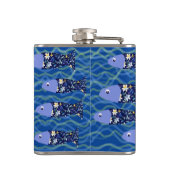 魚釣りの贈り物 フラスク (裏面)