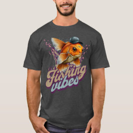 魚釣りの雰囲気：究極の魚釣り愛好家ギフト Tシャツ