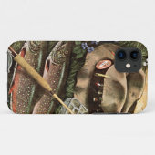 魚釣りの静物画 Case-Mate iPhoneケース (裏面(横))