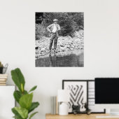 魚釣りのCatskills, 1890年代 ポスター (ホームオフィス)