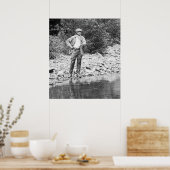 魚釣りのCatskills, 1890年代 ポスター (キッチン)