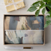 魚釣りのrawbots海岸のコスタール村の近く 薄葉紙 (ギフト)