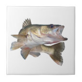 魚釣りのWalleye タイル (正面)
