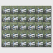 魚釣りはグッドデイおもしろい漁師引用文 ラッピングペーパー (フラット)