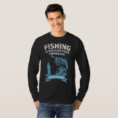 魚釣りはフィッシャーからの脱出 Tシャツ (正面フル)