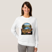 魚釣りは丘のサイト Tシャツ (正面フル)