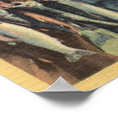 "魚釣りは北西で良い" – チヌーク ポスター (角)