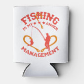 魚釣りは怒りの管理 缶クーラー (正面)