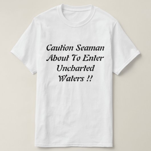 魚釣りは未公認のウォーターズおもしろいのロゴ、 Tシャツ (デザイン正面)