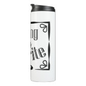 魚釣りは私のお気に入りの引用文 タンブラー (回転右)