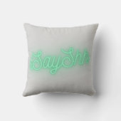 魚釣りは私の人生だ クッション (裏面)