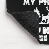 魚釣りは私の問題の大部分を解決狩りRes マウスパッド (コーナー)