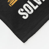 魚釣りは私の問題の大部分を解決魚釣りは解決 フリースブランケット (角)