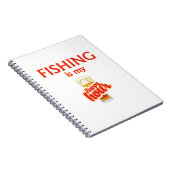 魚釣りは私の幸せ ノートブック (右側)