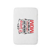 魚釣りは簡単もしはあなたの母と呼ばれるだろう バスマット (正面縦)