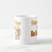 魚釣りもビールも何も問題ではない モーフィングマグカップ (中央)