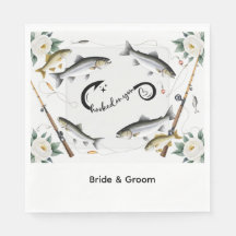 魚釣りやウェディングをテーマにした魚釣り愛好家