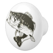 魚釣りをテーマにしたルームバスフィッシュドロワー セラミックノブ (右)