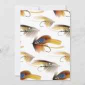 魚釣りをテーマにした第1誕生日 招待状 (裏面)