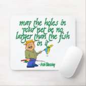 魚釣りアイリ賛美ッシュ マウスパッド (マウス)