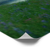 魚釣りアットサンセット ポスター (角)