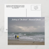 魚釣りアットダイヤモンドショールズOBXポストカード ポストカード (正面/裏面)