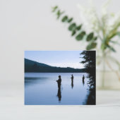 魚釣りアットデイブレーク ポストカード (スタンド正面)