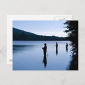 魚釣りアットデイブレーク ポストカード (正面/裏面)