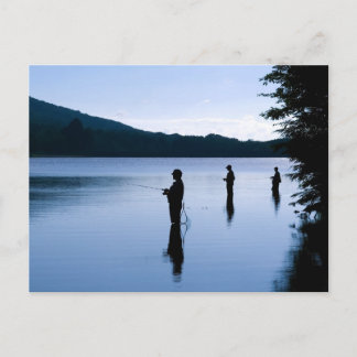 魚釣りアットデイブレーク ポストカード