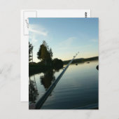 魚釣りアットデュスクカード ポストカード (正面/裏面)