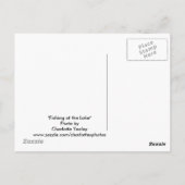 「魚釣りアットレイク」写真はがき ポストカード (裏面)