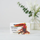 魚釣りアドベンチャールアー 名刺 (スタンド正面)