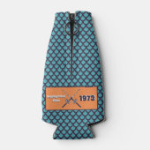 魚釣りアドベンチャー誕生日 ボトルクーラー (裏面)