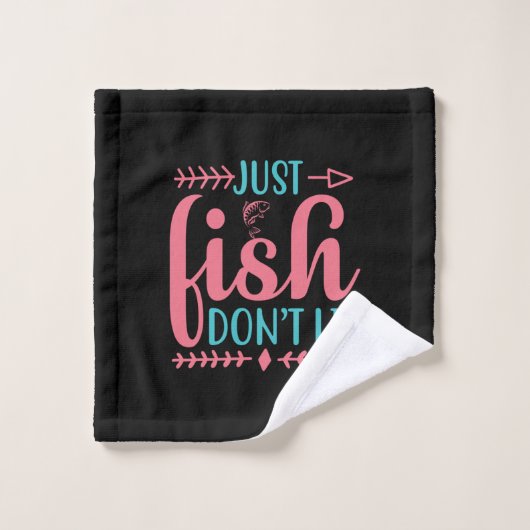 魚釣りアートジャストフィッシュ ウォッシュタオル (ウォッシュタオル)
