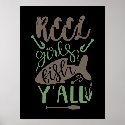 魚釣りア実在ートガールズフィッシュオール ポスター (正面)