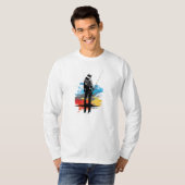 魚釣りイェーフ Tシャツ (正面フル)