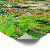 魚釣りイン春バイビンセント・ヴァン・ゴッホ ポスター (角)