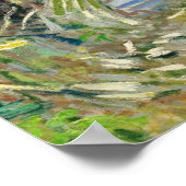 魚釣りイン春ビンセントヴァンゴッホ ポスター (角)