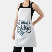 魚釣りオン魚釣りボート漁師 エプロン (インサイチュ)